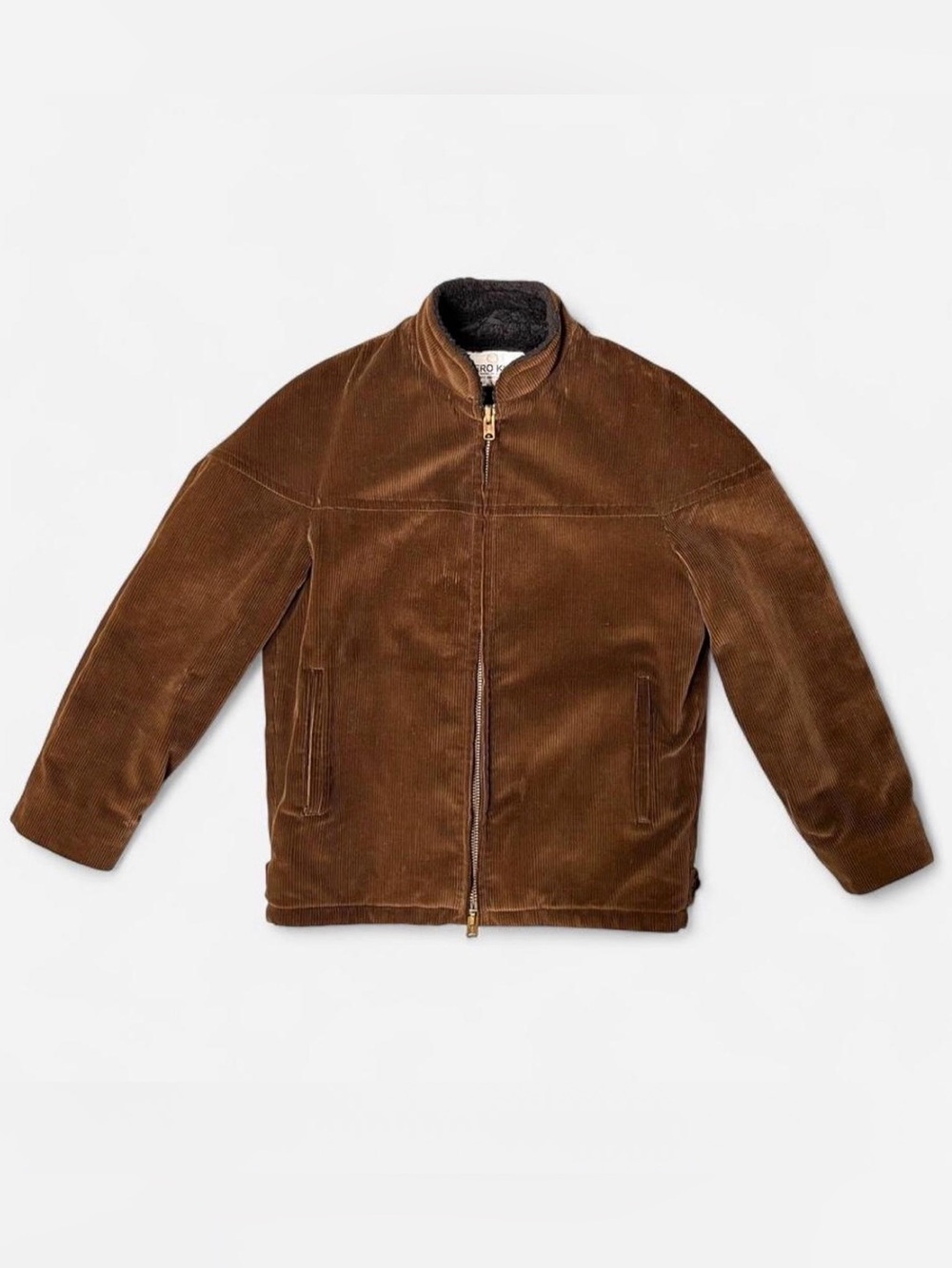 Vintage 1960’s Zero King brown corduroy bomber jacket with sherpa lining size 38